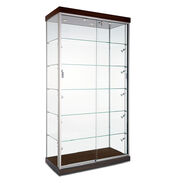 Beta Rectangular Wall Display Case with Laminate Top