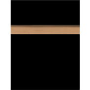 Black Slatwall Panel