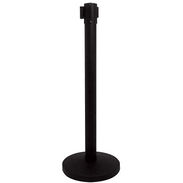 Black Stanchion with Black Belt