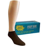 Black XL Nylon Try On Disposable Socks - Unisex