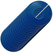 Blank Round Size Dividers - Blue 