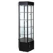 Cirrus Hexagonal Display Case with Storage