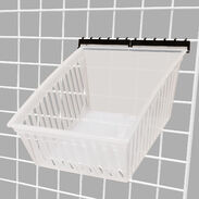 Clear Cratebox Tilt Big Display Bin w/ Grid Adaptors