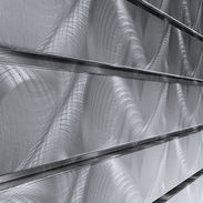 Clear on Swirl Metal Slatwall