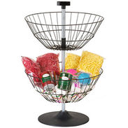 Countertop Dump Bin Spinner Rack