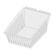 Cratebox Tilt Big Display Bin - Clear