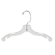 Dress - Shirt Hanger 12" Clear Heavyweight