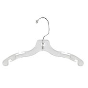 Hangers 17 Clear Super Heavyweight Dress :: Plastic Hangers :: Clothes  Hangers :: Palay Display