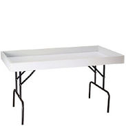 Dump Table - White Melamine