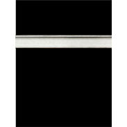 Black Slatwall Panel with Aluminum Inserts