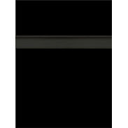  Black Slatwall Panel with Black Inserts