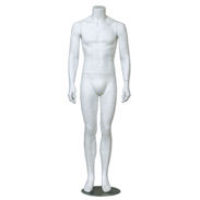 Econo-Line Headless Male Mannequin - Hands At Sides