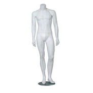 Econo-Line Headless Male Mannequin - Left Leg Bent