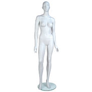 Eve Mannequin Arms by Sides Cameo White