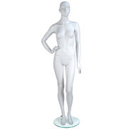 Eve Mannequin Right Hand on Hip Cameo White