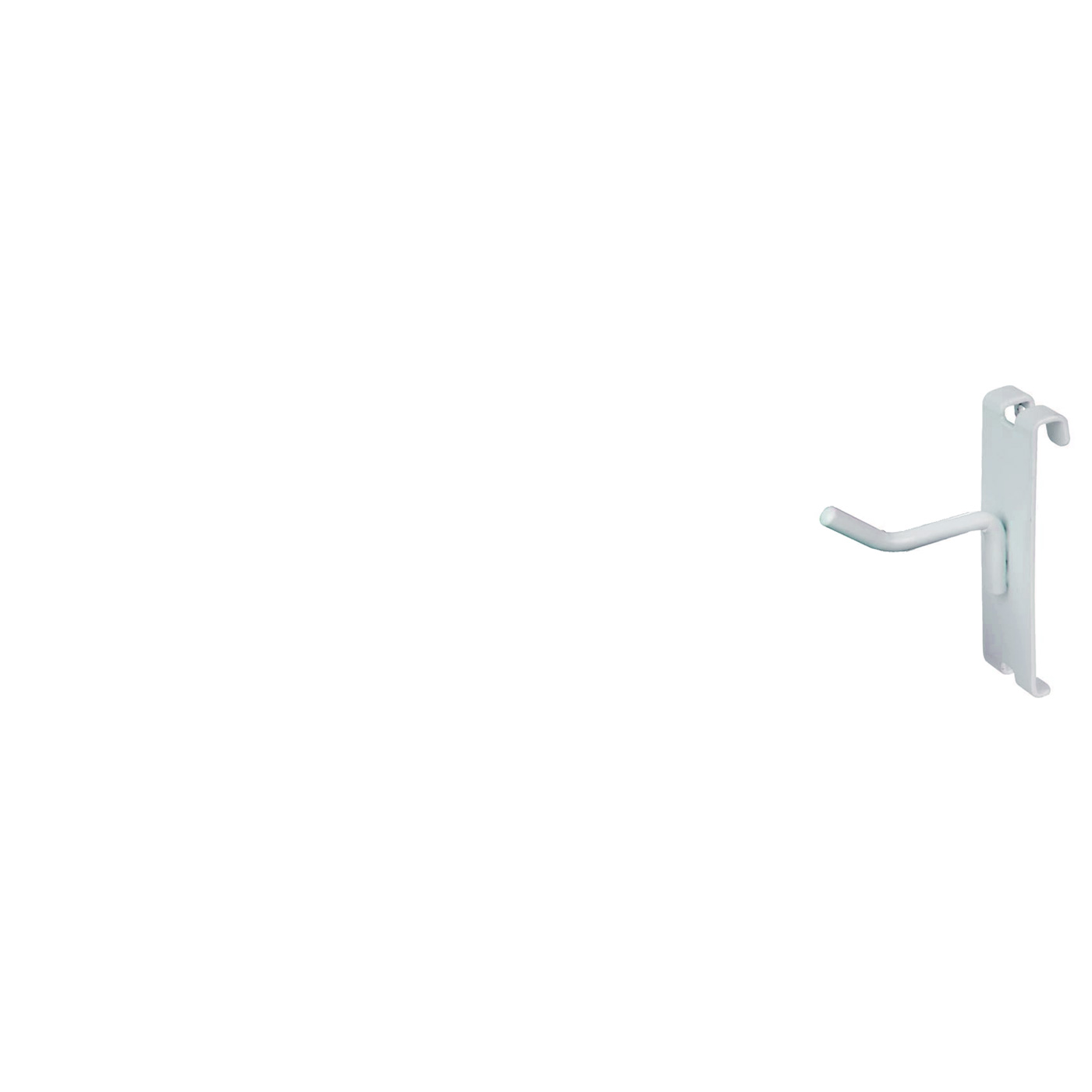 Gridwall Hook - 2" White
