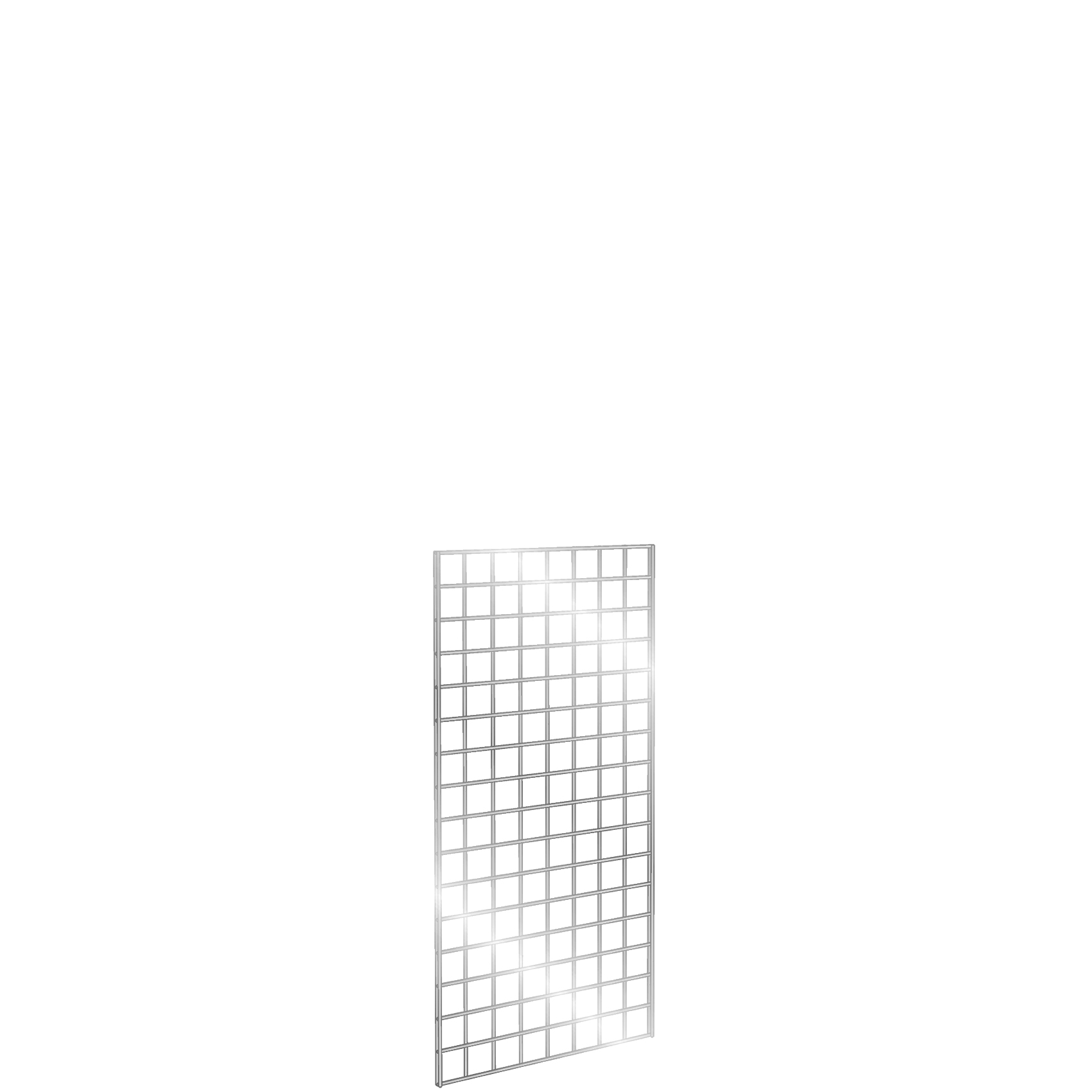 Gridwall Panel 2' x 4' Chrome