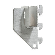 Hangrail Bracket 1"L Satin Chrome