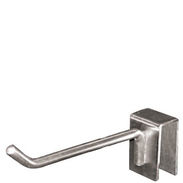 Hangrail Hook - 4" Satin Nickel