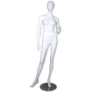 High Gloss Female Mannequin - Left Hand Up