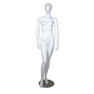 High Gloss Female Mannequin - Right Leg Bent