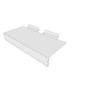 Value Series Injection Molded Slatwall Shelf with Signholder