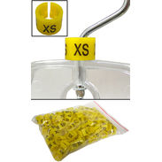 Mini Hanger Size Markers - X-Small - Yellow