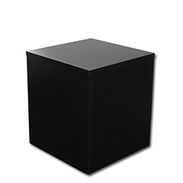 Medium Wood Pedestal - Black