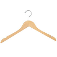 Natural Wood Hangers for Jackets