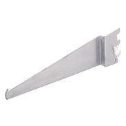 Offset Shelf Bracket Left Satin Chrome