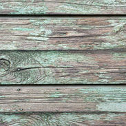 Old Green Paint Slatwall Panel