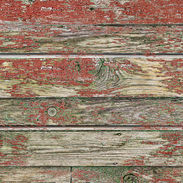 Old Red Paint Textured Slatwall Panel