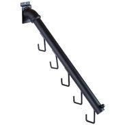 Pro Series Pipe Slatwall Waterfall - 5 Hook