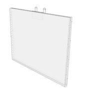 Pegboard Sign holder - 7"W x 5.5"H
