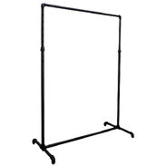 Pro Series Single Rail Pipe Clothing Rack