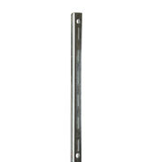 4' Heavy Duty Wall Standard - Satin Zinc