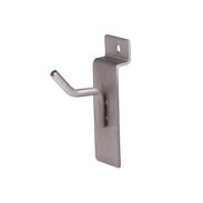 Slatwall Hook - 1" Satin Nickel 