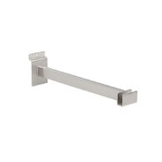 Ravenna 12" Slatwall Hangrail Bracket Satin Nickel