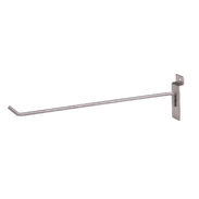 Slatwall Hook - 12" Satin Nickel 