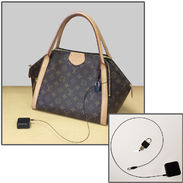 Handbag Security Retractor with Loop & Lock