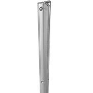 Recessed Wall Standard 10'L - 11/16" Lip - 1" Slot