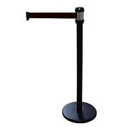 Reno Black Portable Stanchion