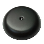 Round Base - 5" Matte Black