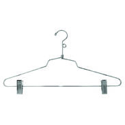 Salesman Suit Metal Hanger with Clips