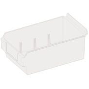 Shelfbox 200 Display Bin - Clear