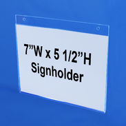 Signholder Wall Mount 7"W x 5.5"H