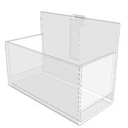 Gridwall Single Display Bin