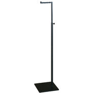 Matte Black Single Jewelry Display Stand - Adjustable