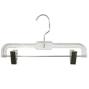 Hangers 17 Clear Super Heavyweight Dress :: Plastic Hangers :: Clothes  Hangers :: Palay Display