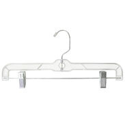 Skirt - Pant Hangers 14" Clear Heavyweight